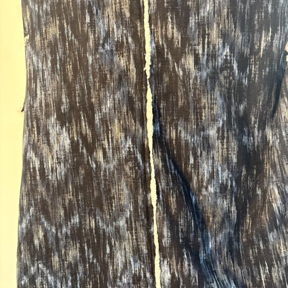 Lularoe Marlow Medium New w Tags Faux Fur Vest Women’s‎ Blue & Black - Picture 5 of 6